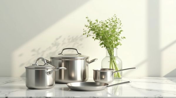 Choisir une batterie de cuisine en inox pour des repas sains