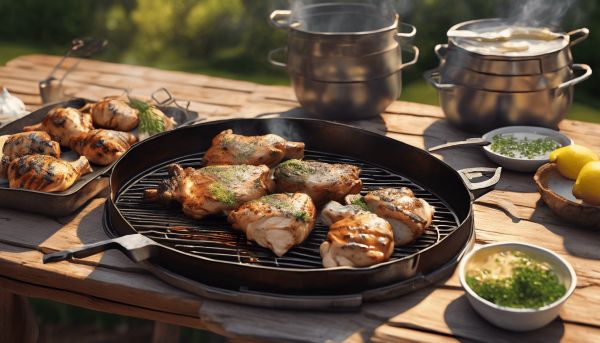 Comment éviter le poulet sec au barbecue avec une marinade au yaourt
