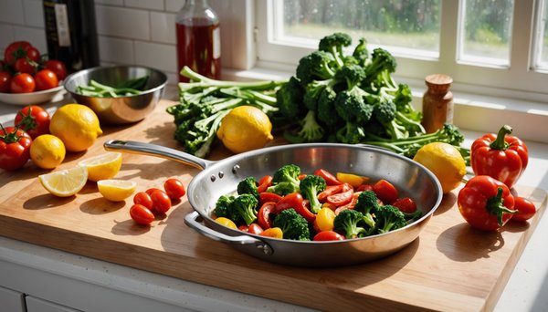 Découvrez la poêle inox : un atout pour votre cuisine saine